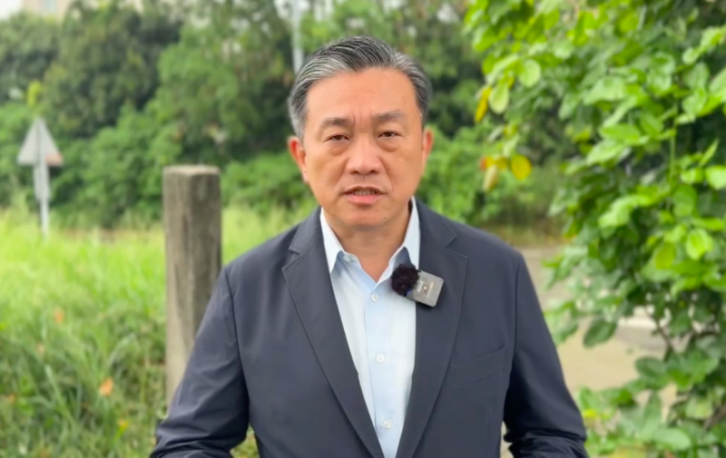 藍委提兩岸為內戰、內海關係，民進黨立委王定宇痛批，等於是打國際盟友耳光。   圖：翻攝自王定宇提供影片