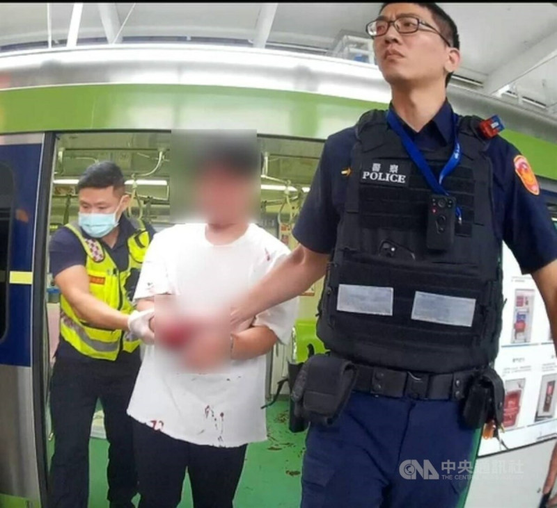 中捷砍人案洪嫌聲請交保遭駁回，延押2個月。（中央社檔案照片）   
