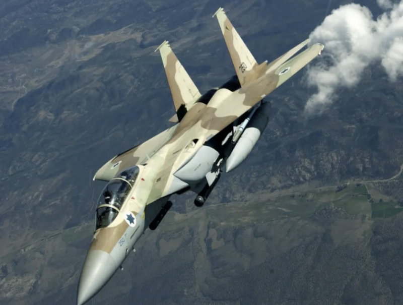 以色列 F-15I 戰機。 圖:擷取自《騰訊網》