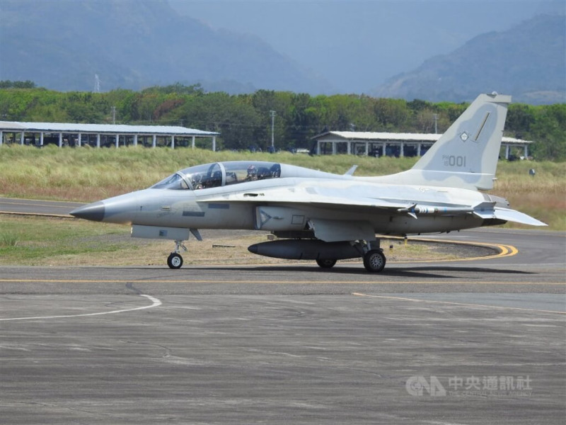 菲律賓空軍FA-50戰機。（中央社檔案照片）   