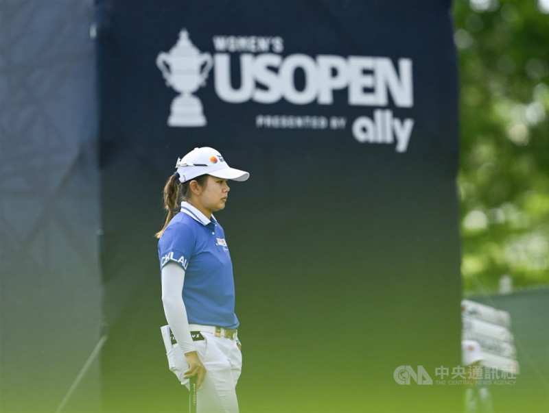 LPGA邁爾菁英賽次日,台灣選手徐薇淩擠進晉級窄門。(中央社檔案照片)