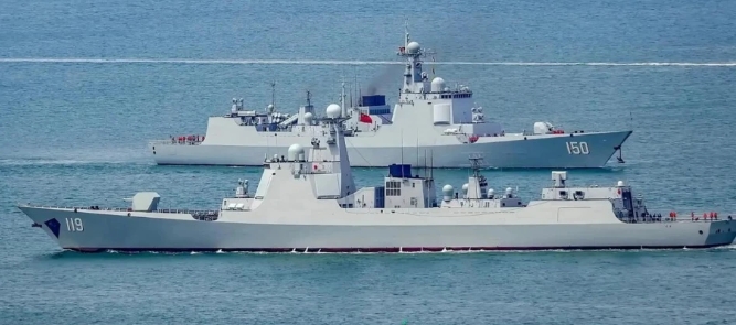 中國驅逐艦也是印尼海軍購買的目標之一。 圖 : 翻攝自軍武大V 中國驅逐艦也是印尼海軍購買的目標之一。 圖 : 翻攝自軍武大V