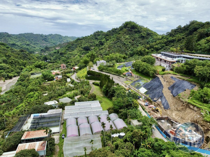 龍巖太平寶山遭控水土保持出問題，鄰近農民安全堪慮。   