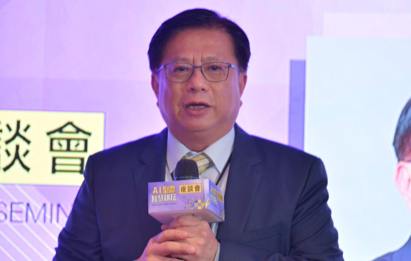 黃昭欽表示農業部已累計建置480處智慧場域、完成194項技術移轉並衍生8家新創。 圖:許智傑辦公室/提供