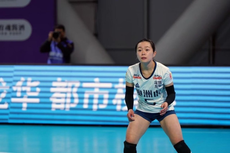 現年30歲的台灣女排自由球員賴湘程（圖）獲得圖林根蘇爾樂透俱樂部青睞，將前往德國女排甲級聯賽舞台挑戰，成為台灣女排第一人。（賴湘程提供）中央社記者陳容琛傳真  114年6月22日   