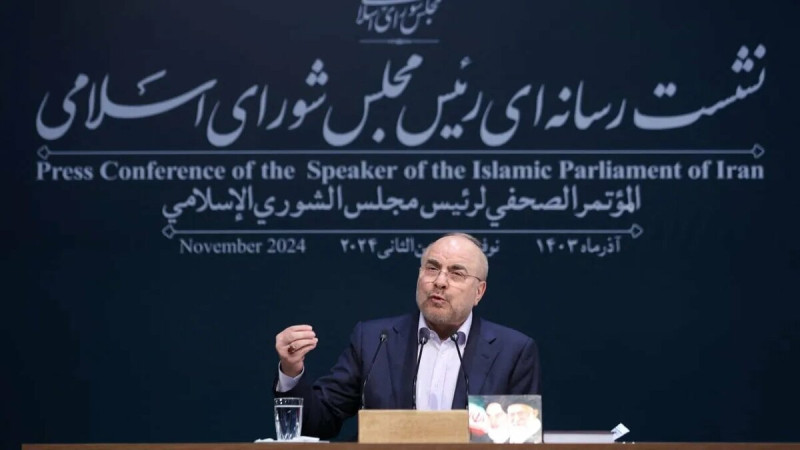伊朗議會議長加利巴夫(Mohammad-Bagher Ghalibaf)。 圖:擷取自「李老師不是你老師」的 X