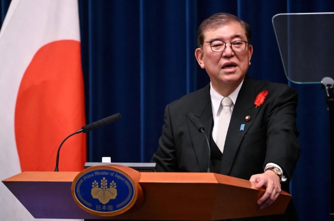 日本首相石破茂。 圖 : 翻攝自包明說 日本首相石破茂。 圖 : 翻攝自包明說