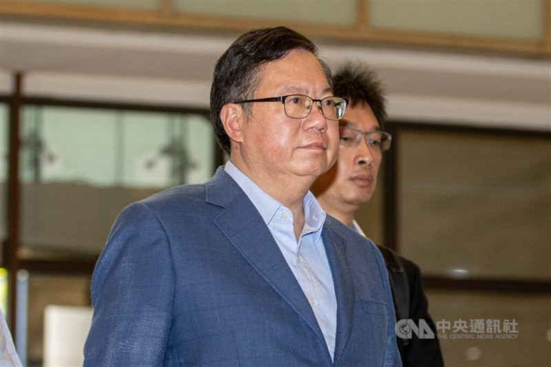 前桃園市長鄭文燦（前）涉華亞科技園區土地開發貪污案。（中央社檔案照片）   