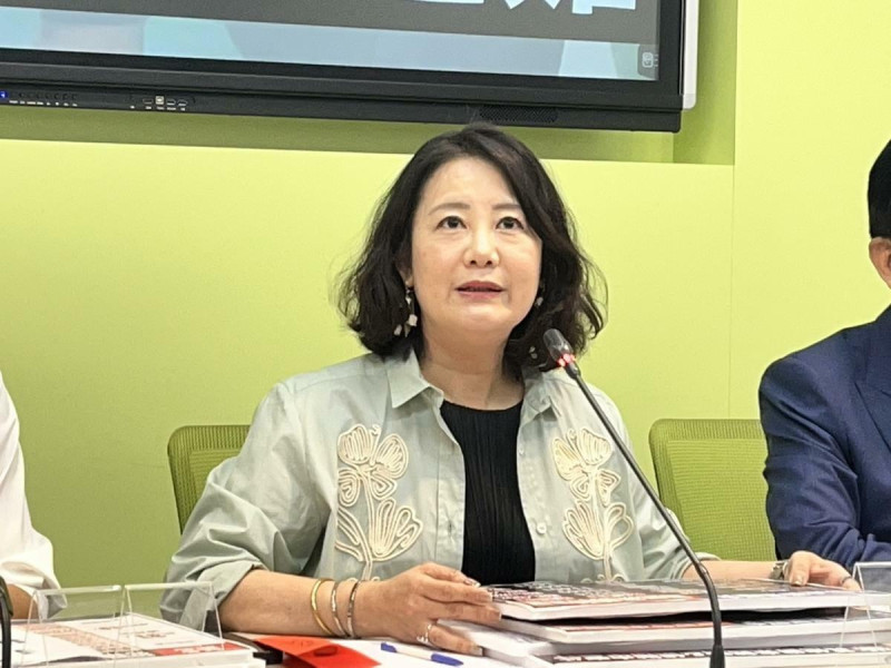 賴總統「雜質說」遭在野批評，民進黨團幹事長吳思瑤嗆，國民黨發言比國台辦更國台辦。   圖：金大鈞/攝