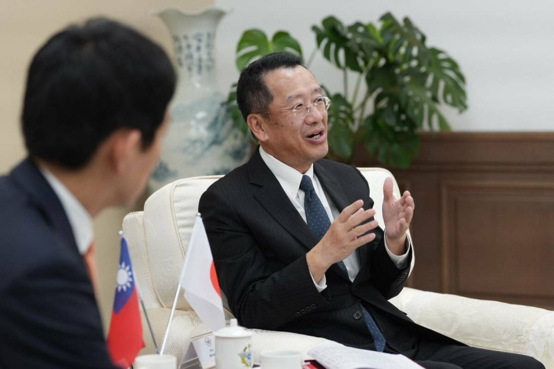 國防部長顧立雄表示,臺日同為共享自由、民主等價值的重要夥伴。 圖:國防部提供