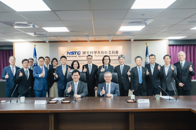 外交部、國科會雙首長會議。 圖:外交部/提供