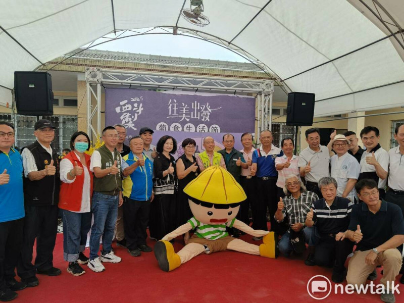 「往美出發」濁水溪農遊正式啟動。   圖：唐復年/攝
