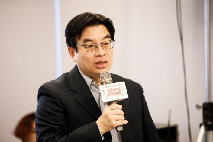 台南市研討會主委蒙志成因遭舉報不當使用特支費以及濫用公務車，26日遭到檢調約談搜索。   圖：翻攝台南市府官網