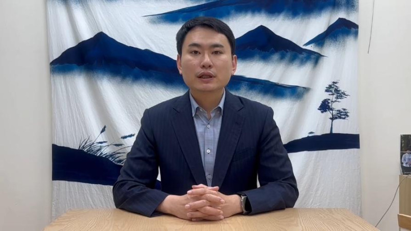 立委陳冠廷譴責中國，研擬「示威性行動」，意圖製造與蕭美琴座車「碰撞」的恐嚇情境，已公然踐踏捷克主權，北京必須正式道歉。   圖：陳冠廷辦公室提供
