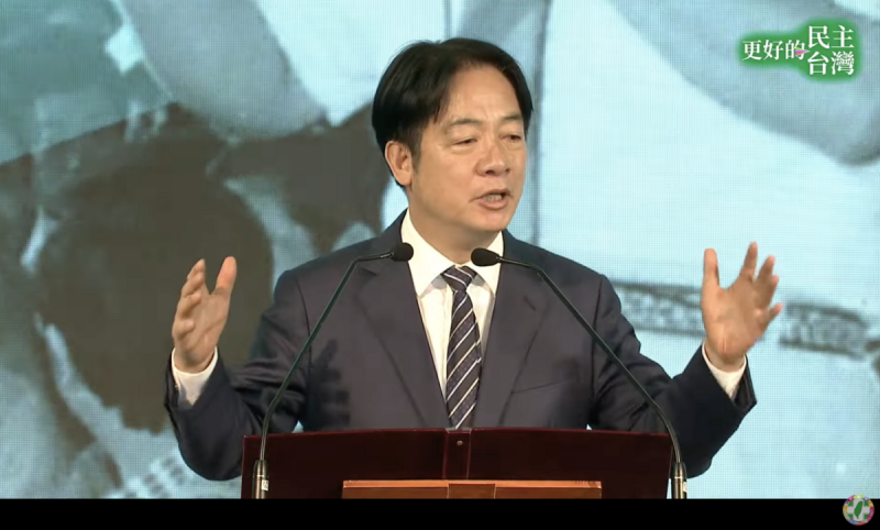 賴清德說，公民自主發起大罷免，民進黨必須與公民同行。   圖：翻攝自民進黨YT