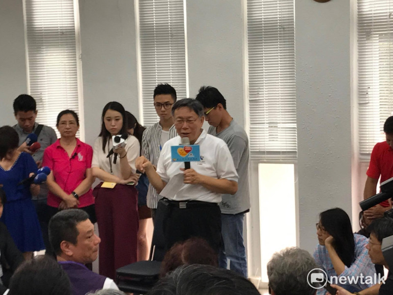 雙城論壇講稿傳給國安會疑雲，台北市長柯文哲今日表示，他知道自己沒說謊，這樣就好。   圖：周煊惠 / 攝