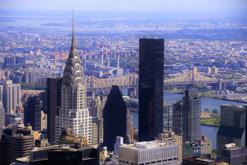 國紐約市今日（15）通過一項倡議，強制要求全市數以千計棟的建築物節能，否則將遭受巨額罰款。   圖：達志影像/美聯社