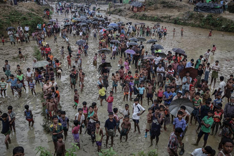 緬甸羅興亞人的慘境，說穿了完全是種族的糾紛與掌權者的權力慾望所致。   圖：中華民國紅十字會/提供