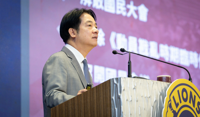 總統賴清德於新竹發表「團結國家十講」的第三講。   圖：總統府提供（資料照）