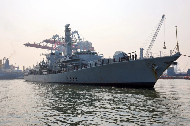 英國皇家海軍23型巡防艦「里奇蒙號(HMS Richmond F239)」。 圖:翻攝Royal Navy