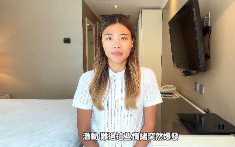 小象親上火線回應烏克蘭衝突事件，她坦言「情緒管理沒做好」，並向烏克蘭民宿業者與觀眾致歉。   圖：翻攝自小象愛出門Threads