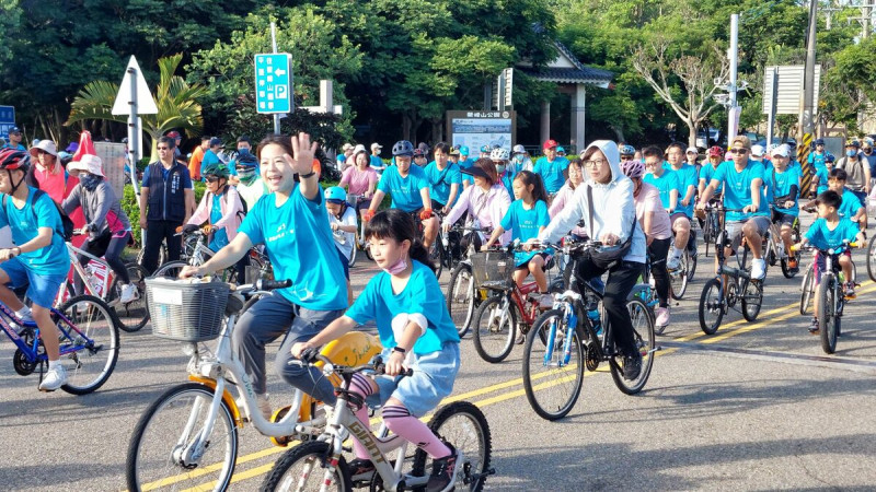 透過嘉年華讓市民能夠藉由參與運動享受健康。 圖:台中市政府/提供