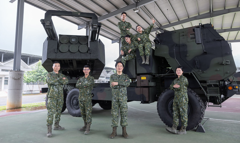 賴清德說，國軍的重點已不再只是「贏」那麼單純，更要思考如何「防衛成功」。   圖：總統府提供