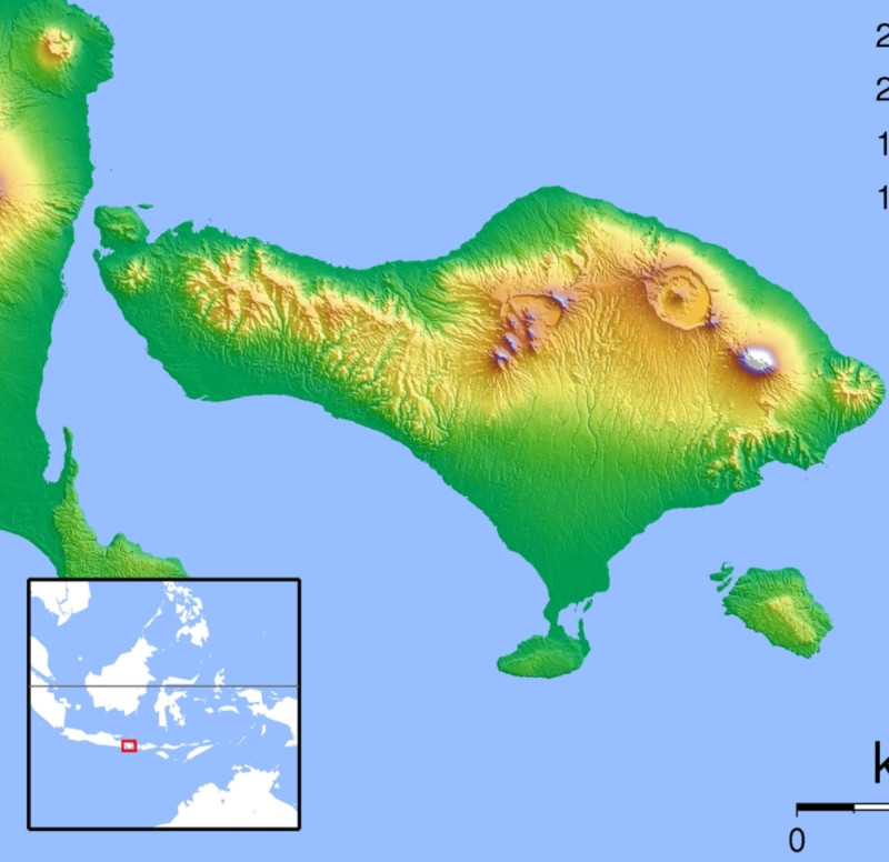 峇里海峽地理位置圖。   圖 : 翻攝自維基百科