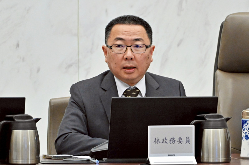 政務委員林明昕。   圖：行政院提供