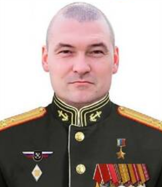 俄海軍副司令古德柯夫(Mikhail Evgenievich Gudkov)被證實身亡。 圖 : 翻攝自X / Chirs_O_wiki