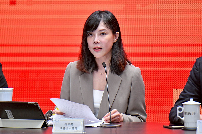 行政院發言人李慧芝。   圖：行政院/提供