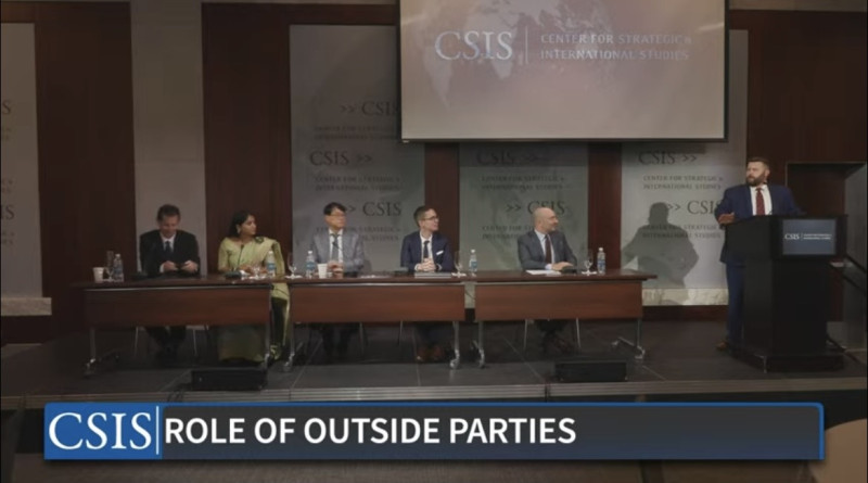 CSIS 第15屆南中國海會議於上（6）月17日舉行。   圖：翻攝自 X