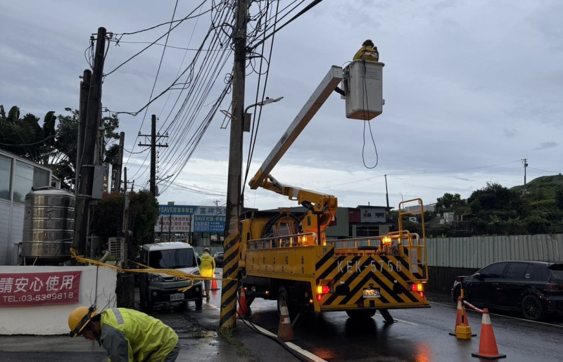 高雄市發生多起供電饋線瞬跳事故。 圖:台電高雄區營業處/提供