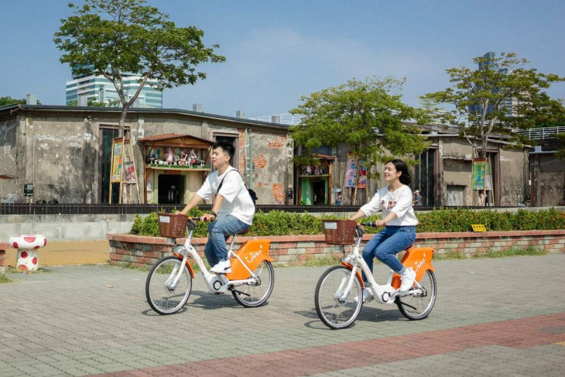 YouBike經清理與系統檢測後已全面恢復租借服務。 圖:取自高雄捷運臉書