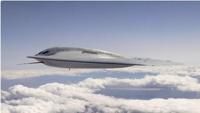 諾斯羅普·格魯曼公司負責製造美軍B-21轟炸機 。 圖 : 翻攝自止戈軍是我