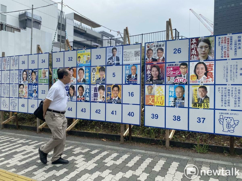 參議員選舉自民黨將大幅衰退,東京連跟台灣淵源深厚的武見敬三都面臨落選危機。 圖:劉黎兒攝 參議員選舉自民黨將大幅衰退,東京連跟台灣淵源深厚的武見敬三都面臨落選危機。 圖:劉黎兒攝