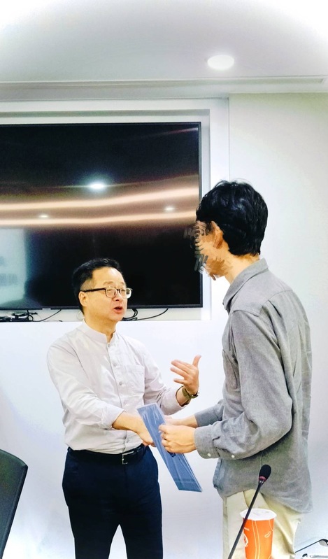 海基會表示，以往曾有陸生稱和該會進行交流後，遭國台辦關切而心生恐懼，因此，該會之後皆採取「去識別化」的折衷做法。一方面避免造成在台陸生不必要困擾，一方面也讓該會活動可以持續順利舉辦。   圖：擷自海基會臉書粉專