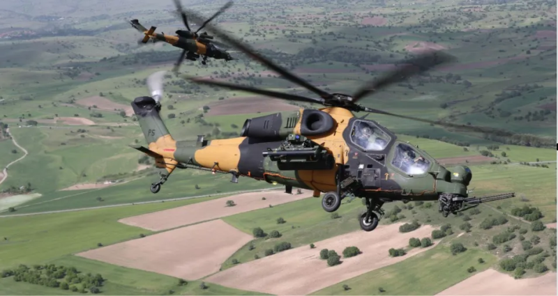 據消息,巴基斯坦原先選擇土耳其研製的 T129 ATAK 攻擊直升機。 圖:翻攝自 《騰訊新聞》/《國平視野》 據消息,巴基斯坦原先選擇土耳其研製的 T129 ATAK 攻擊直升機。 圖:翻攝自 《騰訊新聞》/《國平視野》