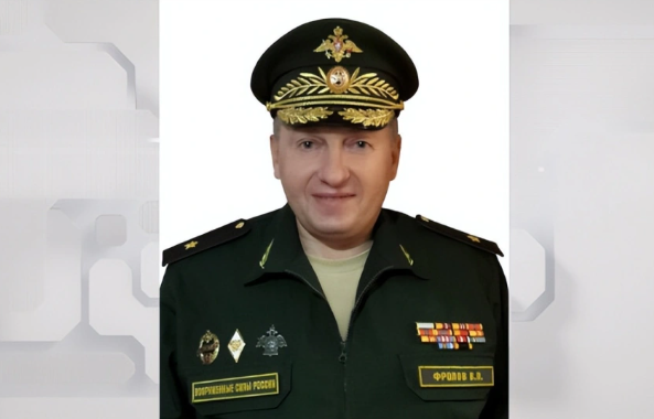 第 8 集團軍副司令弗拉基米爾·弗羅洛夫少將。 圖:翻攝自騰訊網 第 8 集團軍副司令弗拉基米爾·弗羅洛夫少將。 圖:翻攝自騰訊網