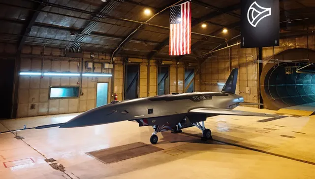 美軍YFQ-44A無人僚機(忠誠僚機)。   圖：翻攝自 騰訊網