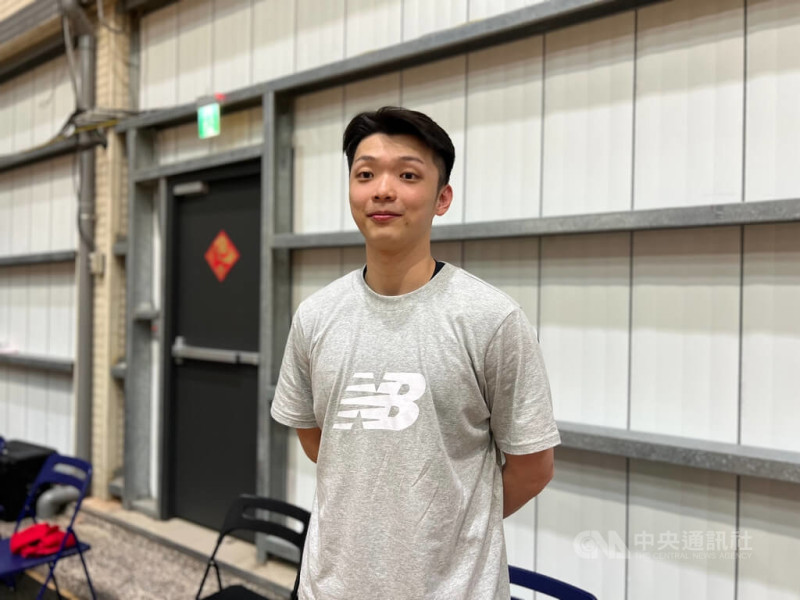效力於台灣職籃P.LEAGUE+聯盟桃園璞園領航猿隊的後衛李家慷（圖）8日如願遞補瓊斯盃台灣白隊，他說，希望能打好每場比賽，目標拚進8月亞洲盃男籃台灣隊正式名單。中央社記者陳容琛攝 114年7月8日   