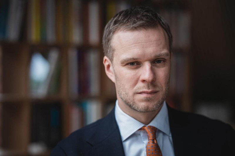 立陶宛前外交部長蘭茲柏吉斯(Gabrielius Landsbergis )。 圖:翻攝自Gabrielius Landsbergis FB 立陶宛前外交部長蘭茲柏吉斯(Gabrielius Landsbergis )。 圖:翻攝自Gabrielius Landsbergis FB