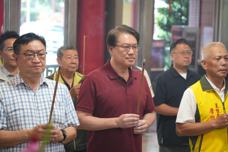 林右昌說，罷免傅崐萁選情五五波，已有好轉跡象。   圖：民進黨提供