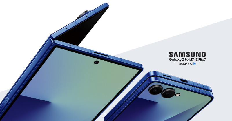 三大電信同步開賣Z Fold7、Z Flip7。   圖：台灣大／提供