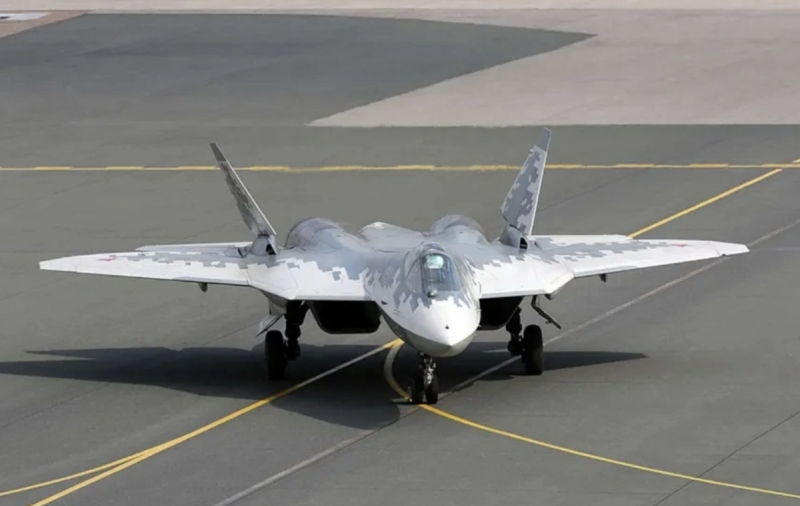 蘇-57 戰機也使用AI 輔助系統。 圖:翻攝自 看航空 蘇-57 戰機也使用AI 輔助系統。 圖:翻攝自 看航空