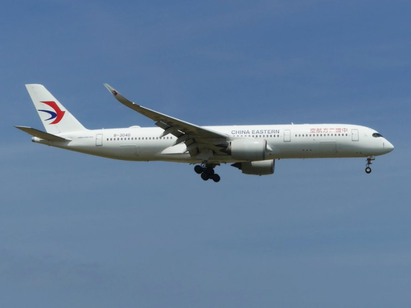 中國國際航空與順豐航空近日險些在俄羅斯上空相撞,圖為中國國際航空 A350-900 客機。(示意圖) 圖:翻攝自 X