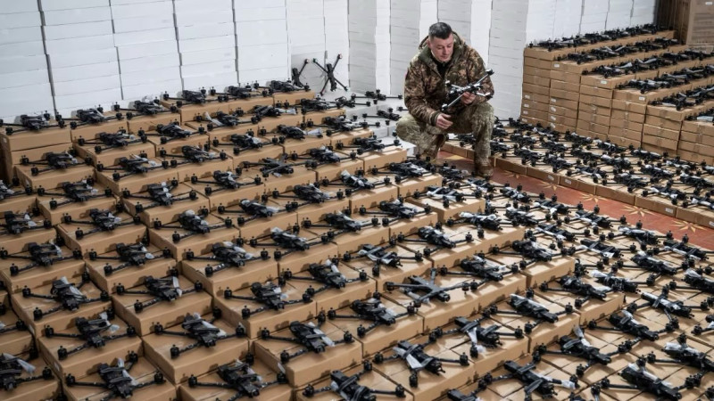 烏軍攔截俄中伊製自殺無人機的防空密度與準確率持續提升 圖:翻攝自 X @Israelwaronhama