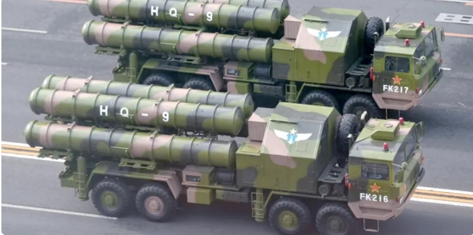 解放軍紅旗-9B防空系統。 圖 : 翻攝自閂樹軍評論