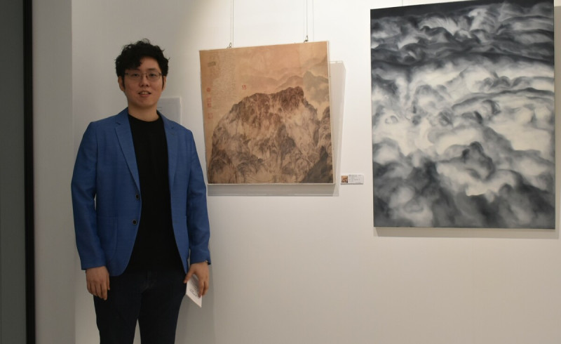 陳柏源善用圖像之象，辯證出事物內部哲思秘意。   圖：涵畫廊/提供