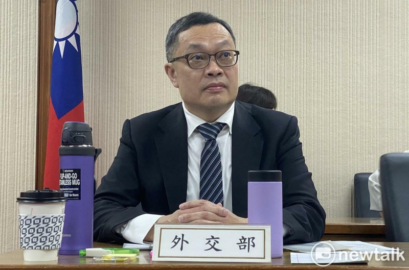 外交部政次陳明祺。   圖：林朝億/攝